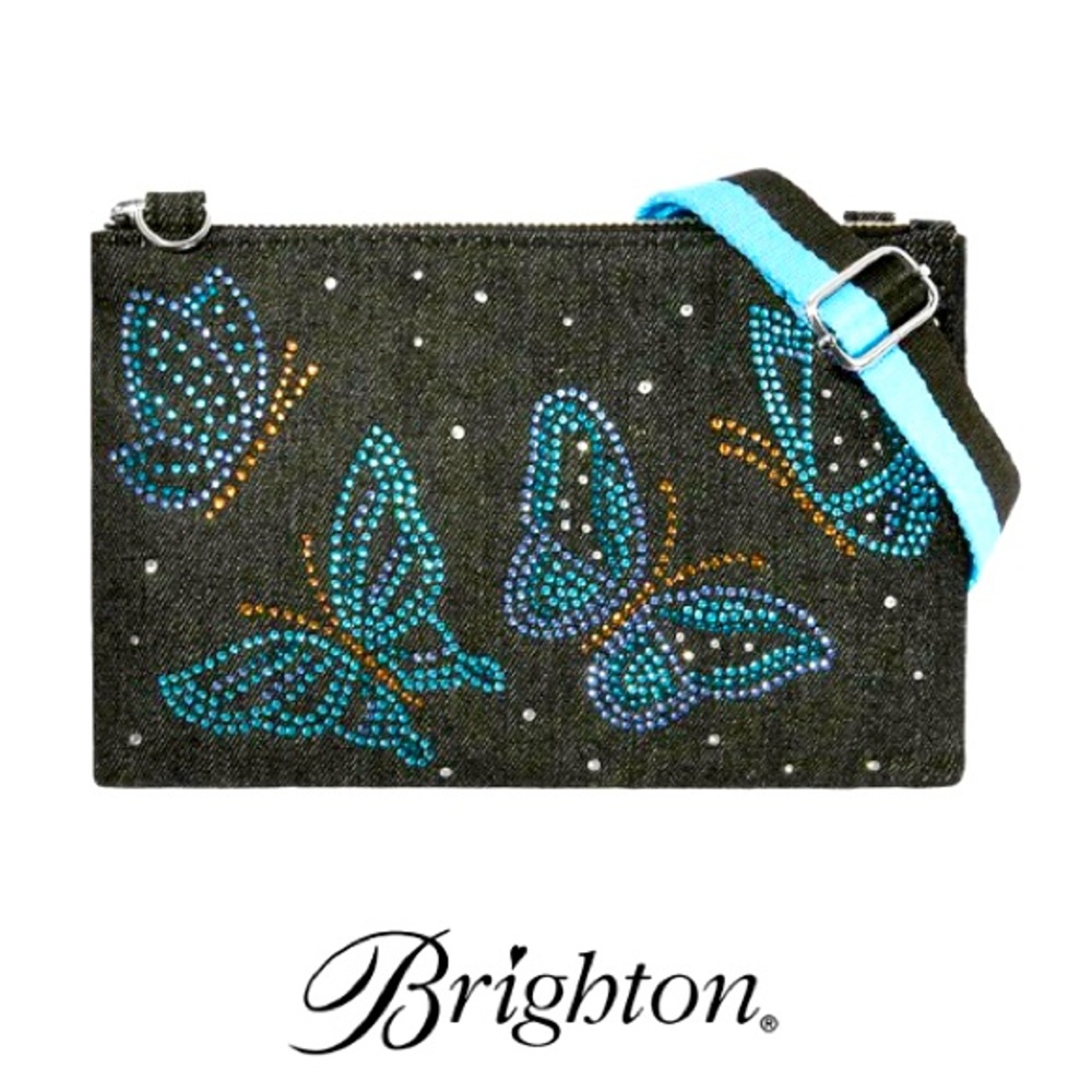 New Brighton Sparkle Butterfly Crossbody Bag